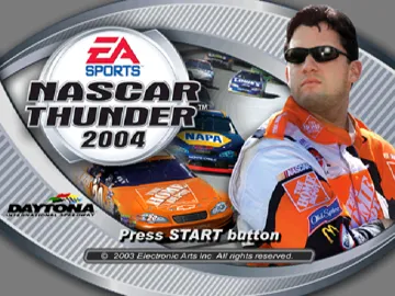 NASCAR Thunder 2004 (US) screen shot title